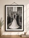 Knight’s Wedding in the Great Hall #51 | PRINT